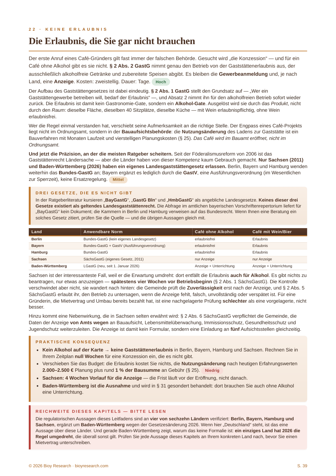 How to Open a Coffee Shop in Germany · Practical Guide 2026