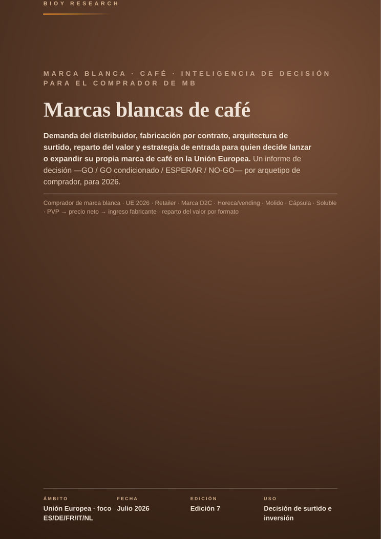 Private-Label Coffee: the own-brand buyer's decision